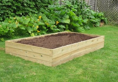 8ft X 4ft Wooden Raised Bed Kit | Access Garden Products