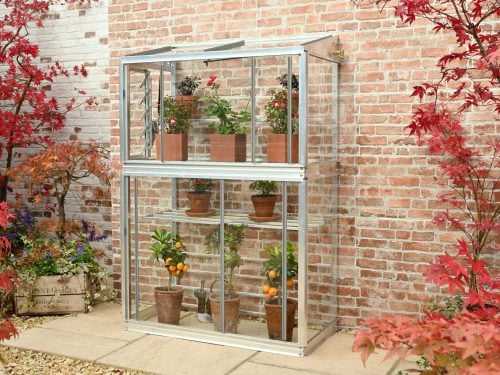 Harewood 3’ 4” Lean To Mini Greenhouse 