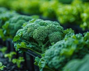 Broccoli growing