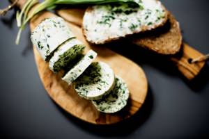 Parsley and garlic butter