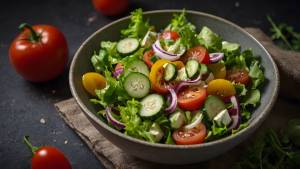 Classic garden salad